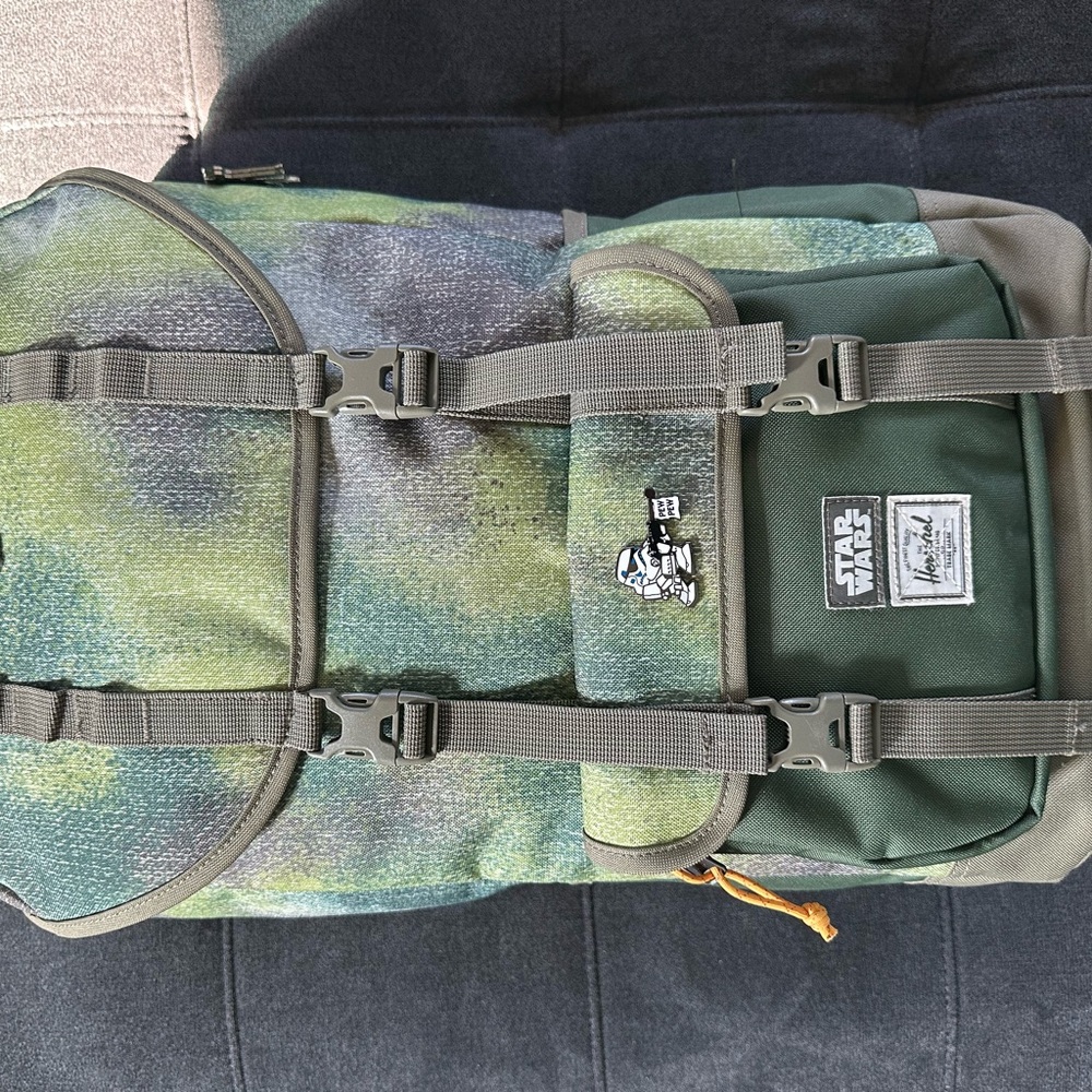 Herschel x Star Wars Endor-Inspired Backpack – Like New - Picture 2 of 7